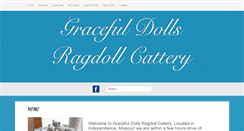 Desktop Screenshot of gracefuldolls.com