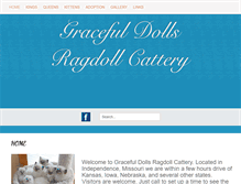 Tablet Screenshot of gracefuldolls.com